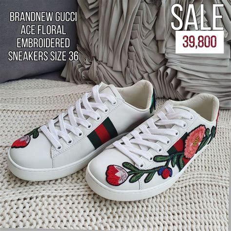 gucci strawberry slipper|gucci ace floral embroidered sneakers.